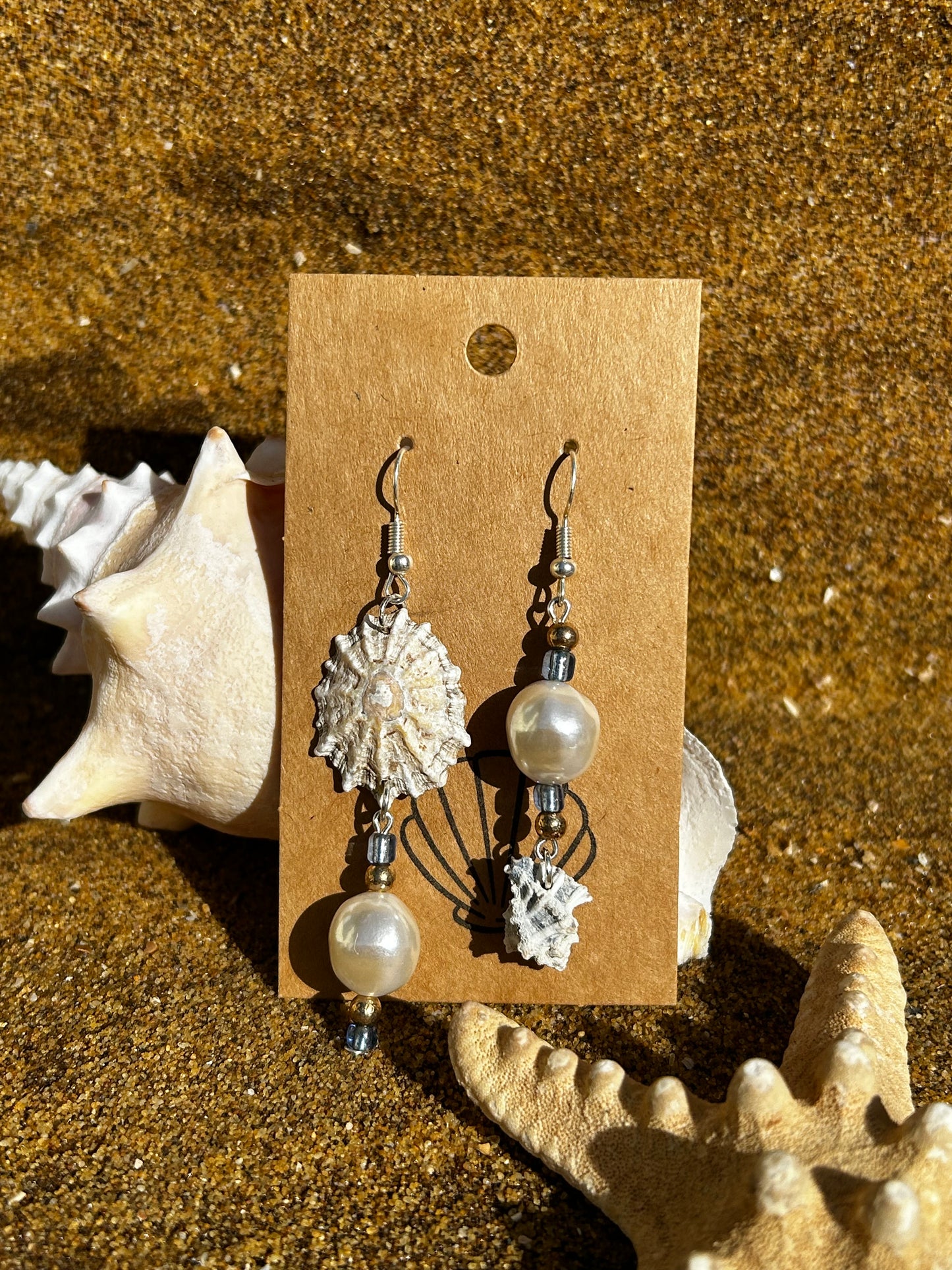 Oceans Rainbow Earrings - Blue