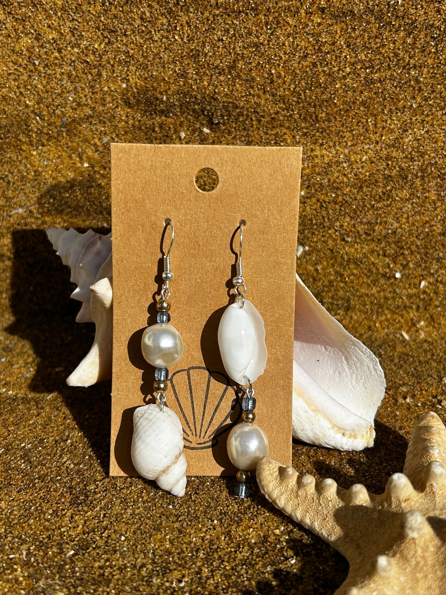 Oceans Rainbow Earrings - Blue