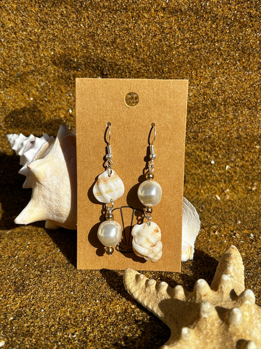 Oceans Rainbow Earrings - Yellow